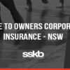 A guide to Owners Corporation Insurance